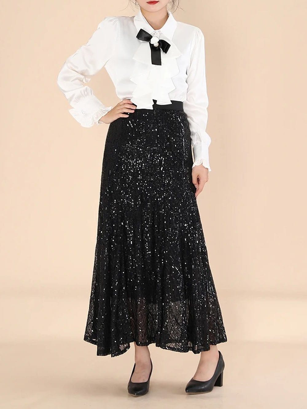 Persephone Sequin Skirt