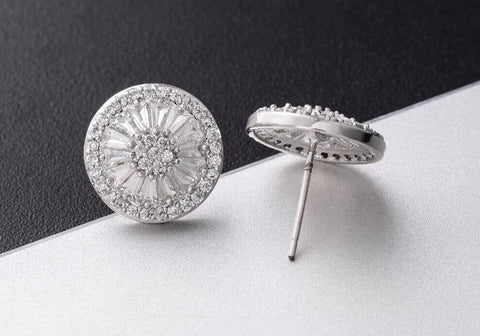 The Cadence Crystal Stud Earrings