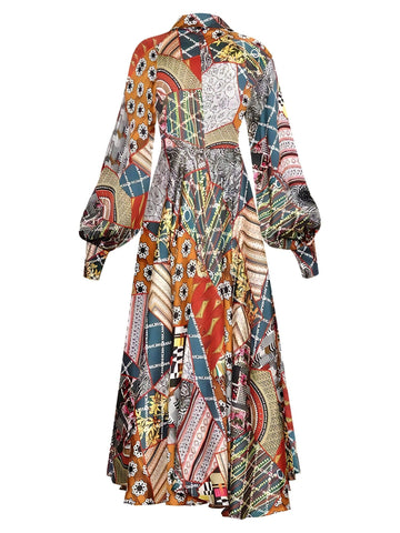 The Mosaic Long Sleeve Dress