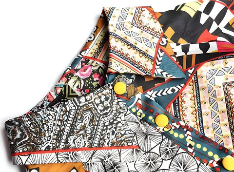 The Mosaic Long Sleeve Dress
