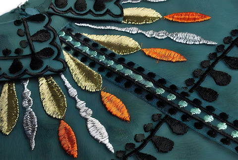 La robe à manches courtes Zena