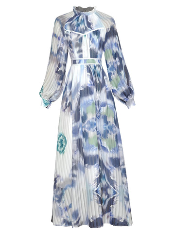 The Kora Long Sleeve Ruched Dress