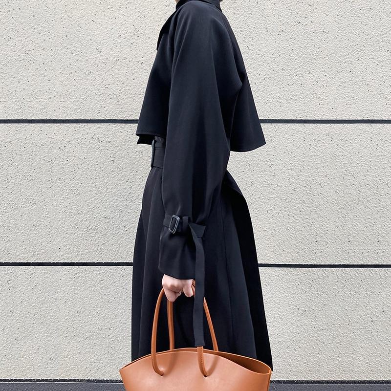 The Joanne Long Sleeve Trench Coat