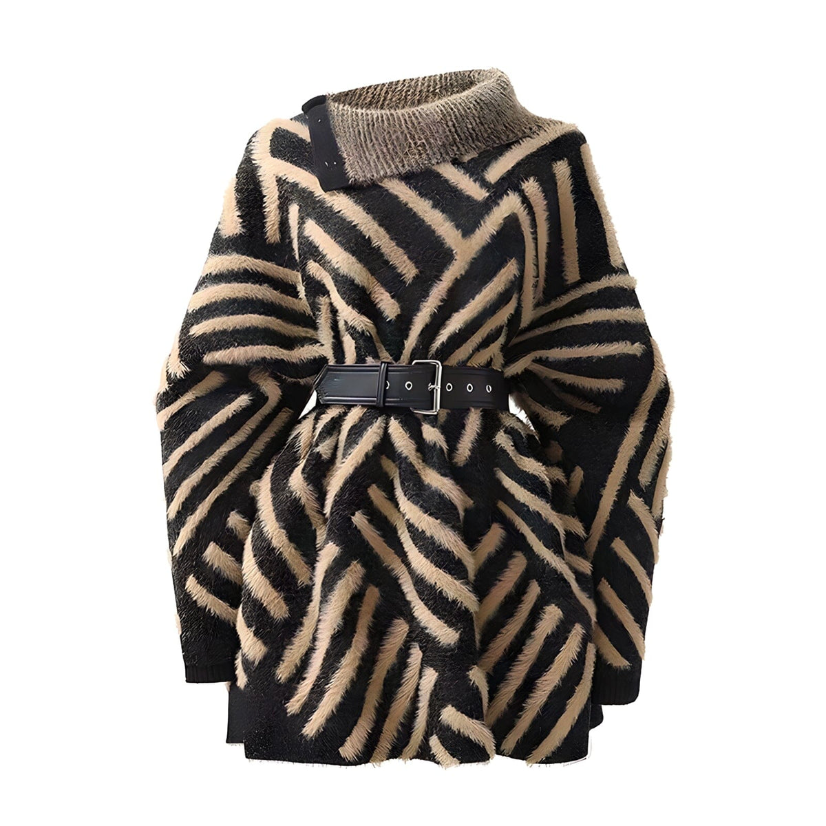 The Safari Pullover Turtleneck Blazer