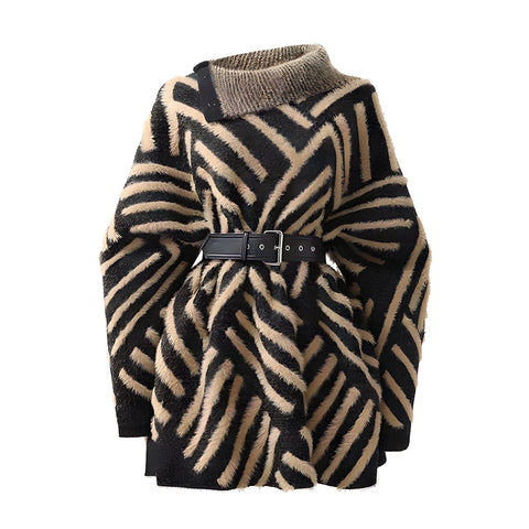 The Safari Pullover Turtleneck Blazer