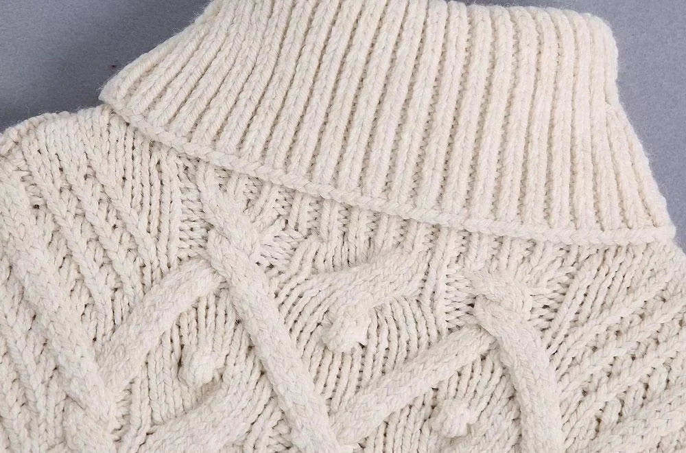 Der Quinn Rollkragenpullover mit langen Ärmeln