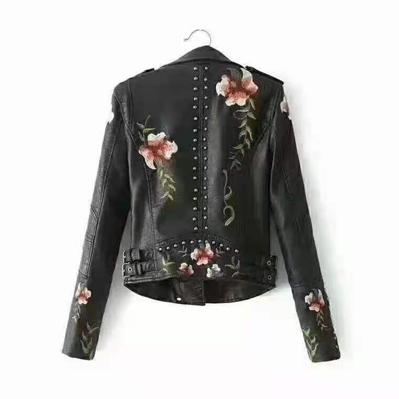 The Francis Faux Leather Cropped Moto Jacket