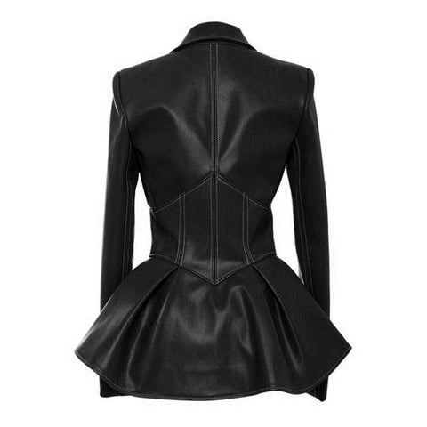 The Bella Faux Leather Moto Jacket - Multiple Colors