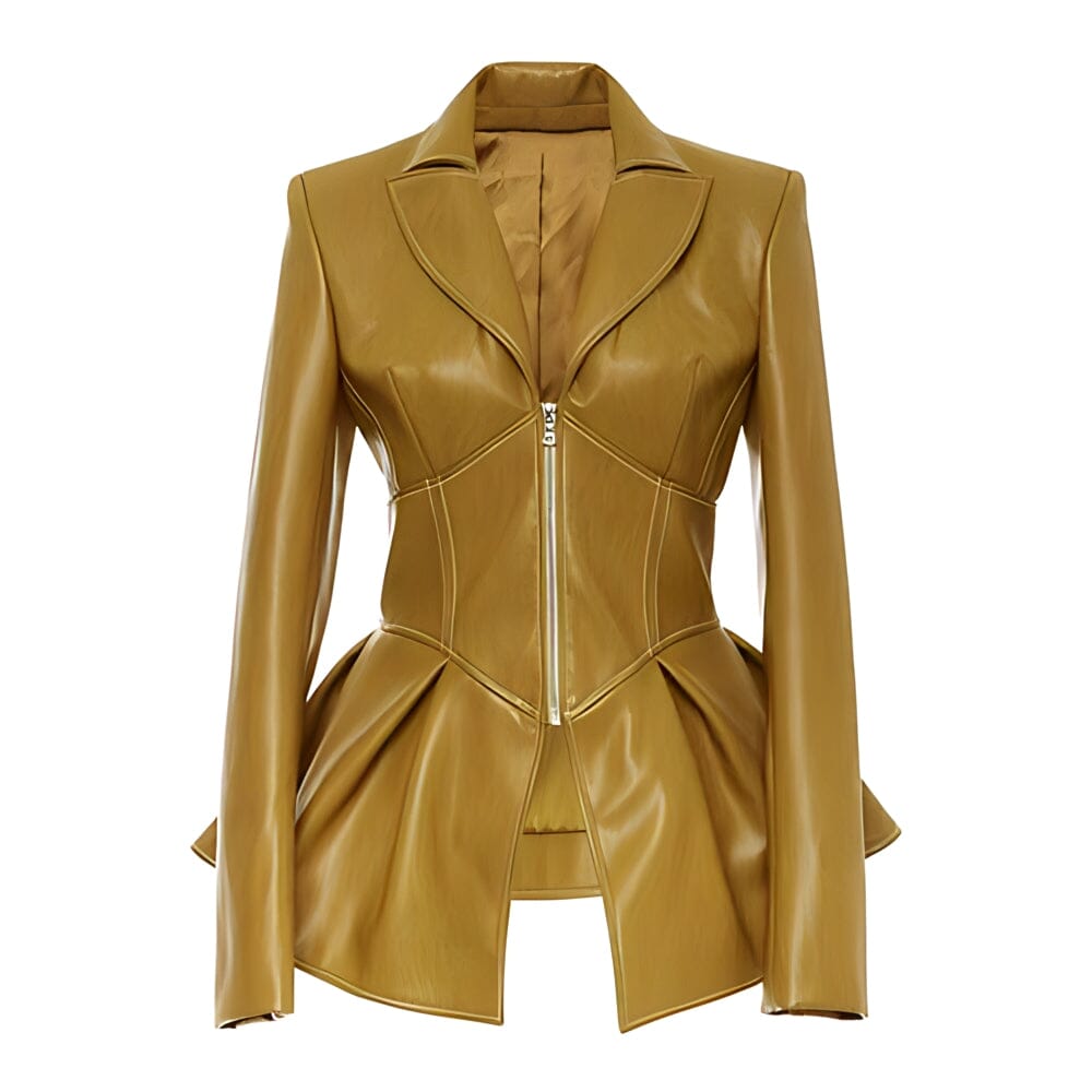 The Bella Faux Leather Moto Jacket - Multiple Colors