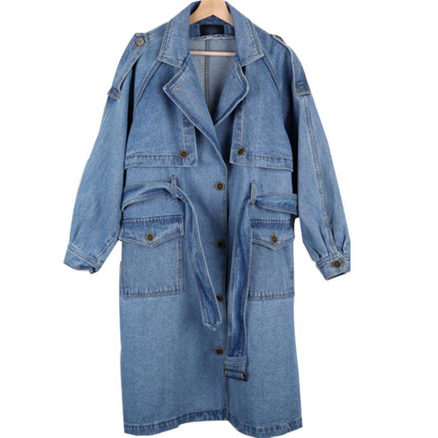 Le trench-coat en jean Alexa 