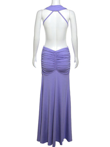 Reyna Backless Bodycon Maxi Dress