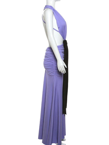 Reyna Backless Bodycon Maxi Dress