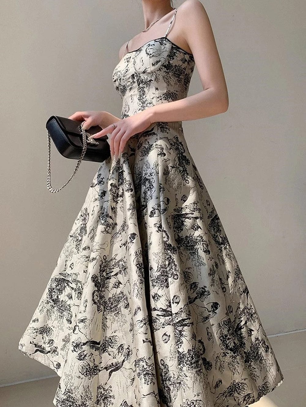 Sarah Floral Midi Dress