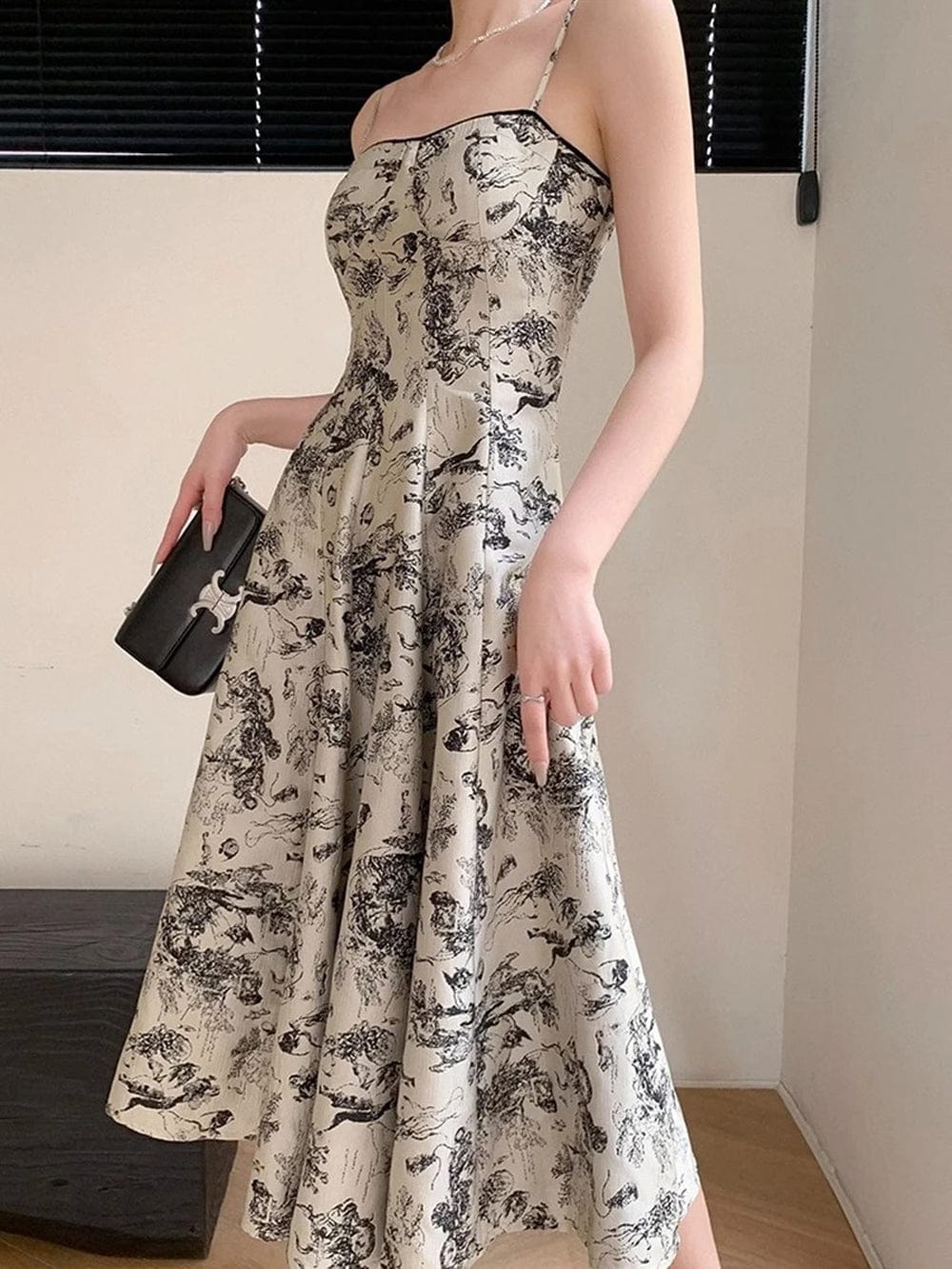 Sarah Floral Midi Dress