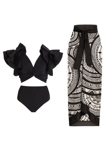 Selah Swimwear & Skirt Set