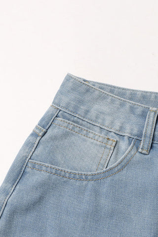 Wendbarer Jeansrock im Vintage-Stil