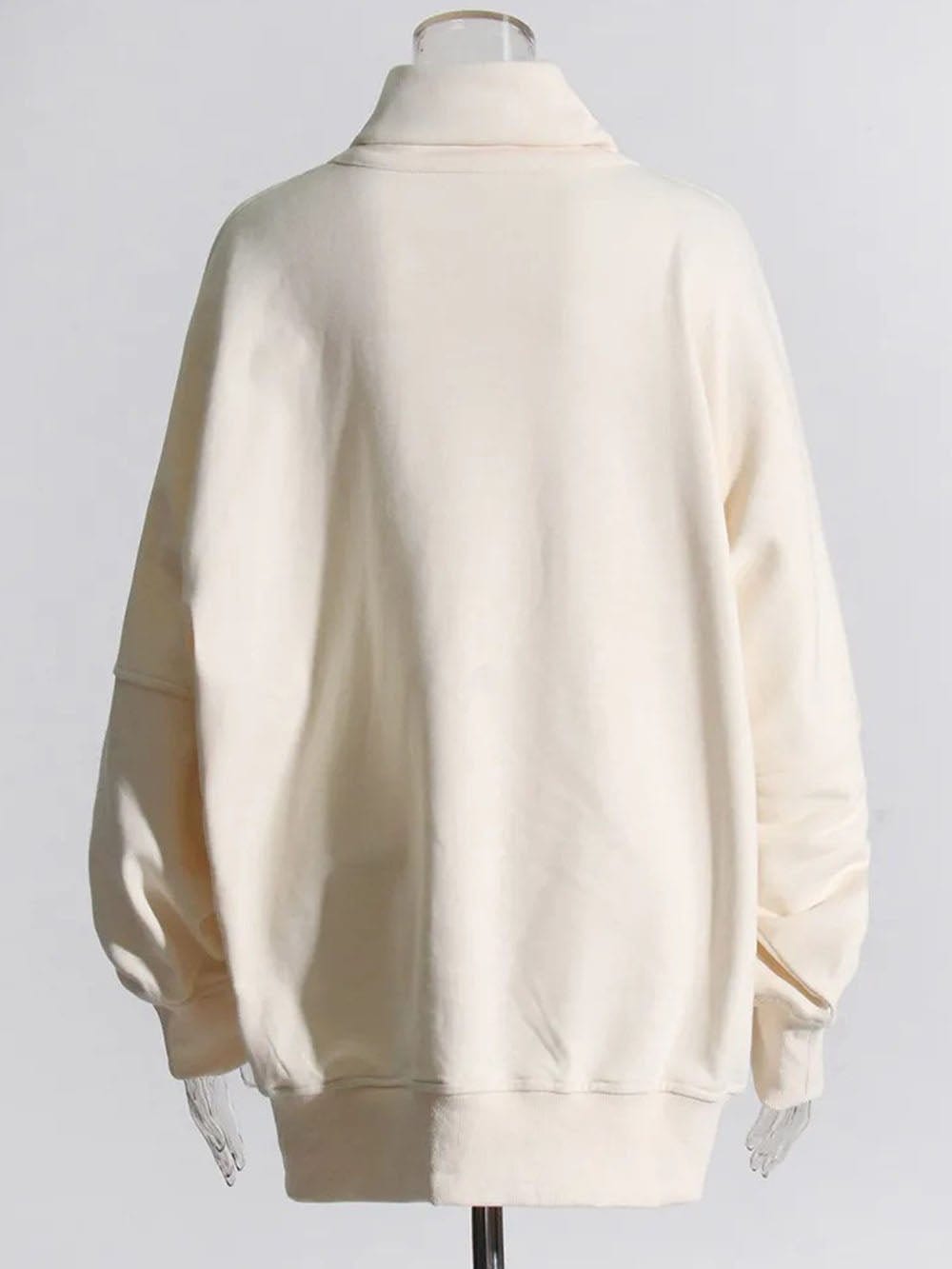 Wyatt Lässiges Pullover-Sweatshirt