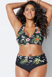 Sexy Big Size Swimsuit Summer Two Pieces Tankinis Bathing Suit