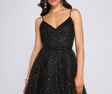 Mia Sequin Tulle Party Dress