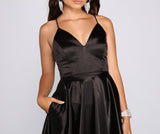 Ellery Formal Satin And Lace Party Dress