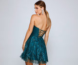 Waverly Formal Glitter And Sequin Party Dress