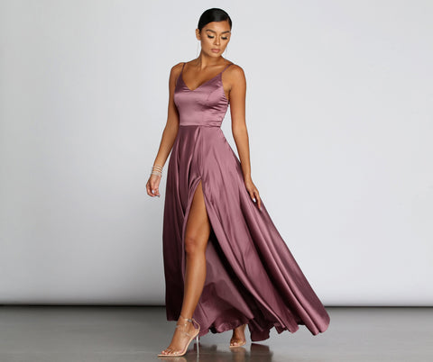 Juliet Formal High Slit Dress