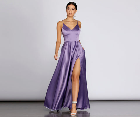 Juliet Formal High Slit Dress