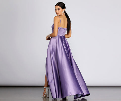 Juliet Formal High Slit Dress