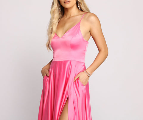 Juliet Formal High Slit Dress