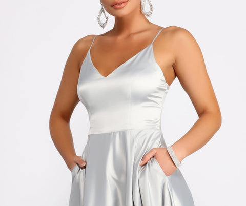 Juliet Formal High Slit Dress