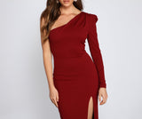 Kimberly One-Shoulder Formal Dress