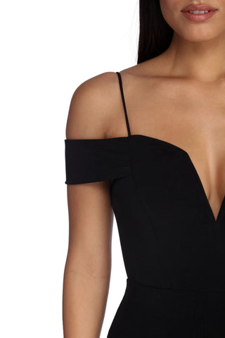 Mallory Formal Off The Shoulder Dress