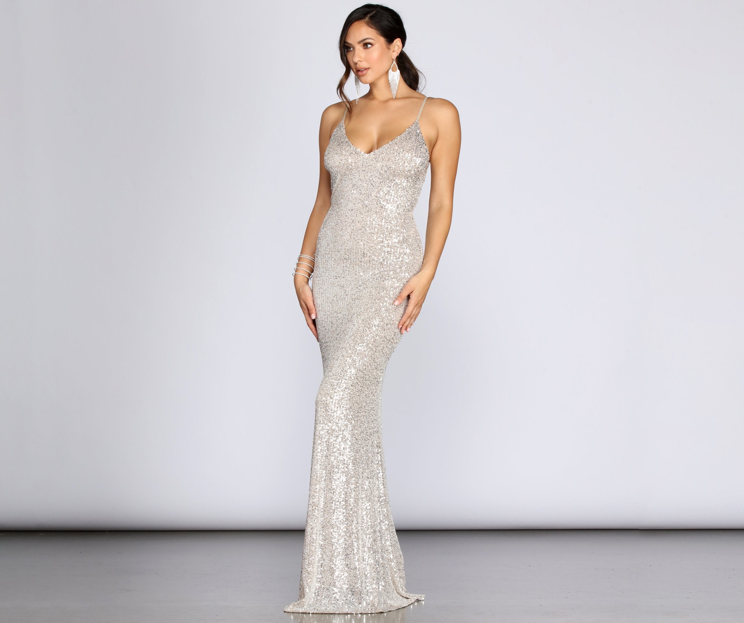 Teagan Sequin Gown