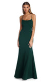 Leona Formal Lattice Dress