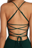 Leona Formal Lattice Dress