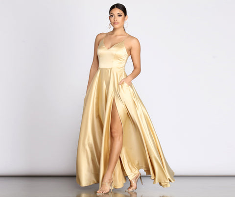 Juliet Formal High Slit Dress