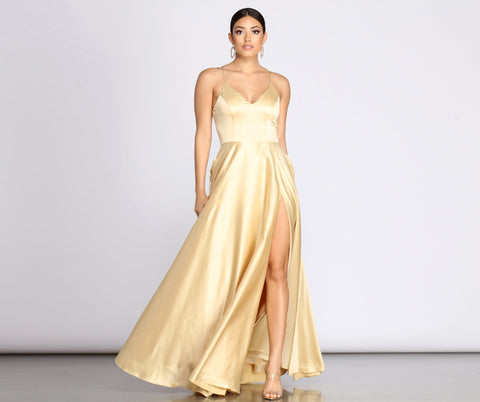 Juliet Formal High Slit Dress