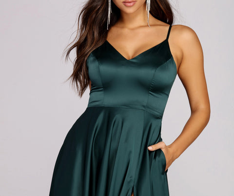 Juliet Formal High Slit Dress