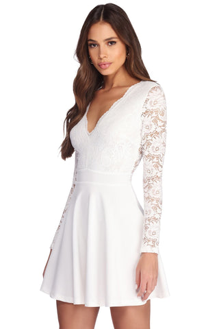 Lace Obsession Skater Dress