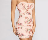 Fawning Over Florals Mini Dress