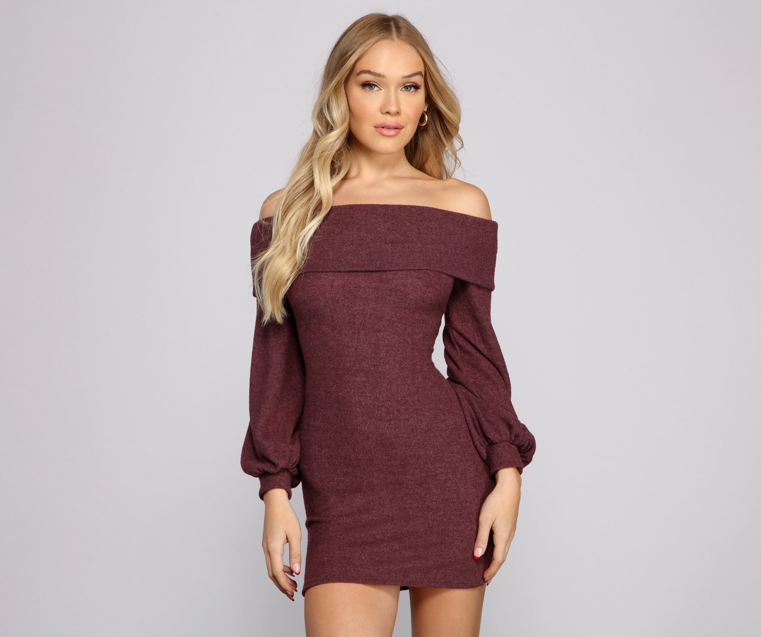 Robe mini douillette Major Crush