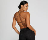 Strapped In Style Crop Top