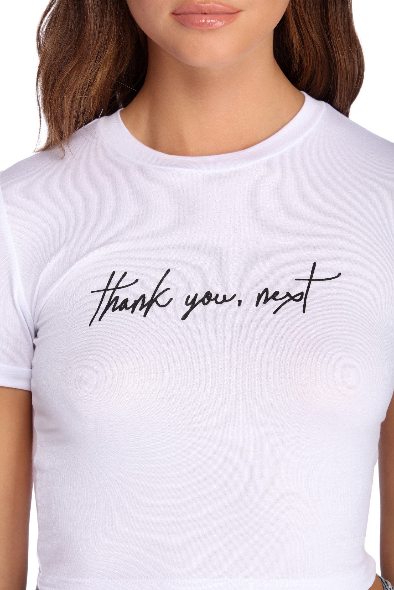 Merci, prochain t-shirt court