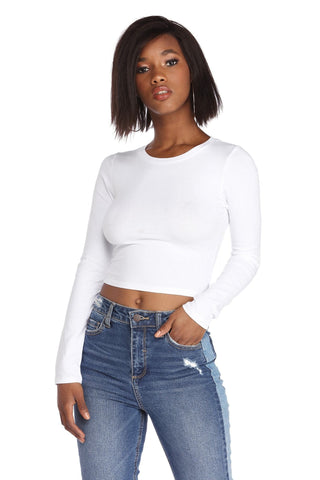 Hit The Basics Crop Top