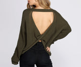 Knot Thinking About You Sweater
