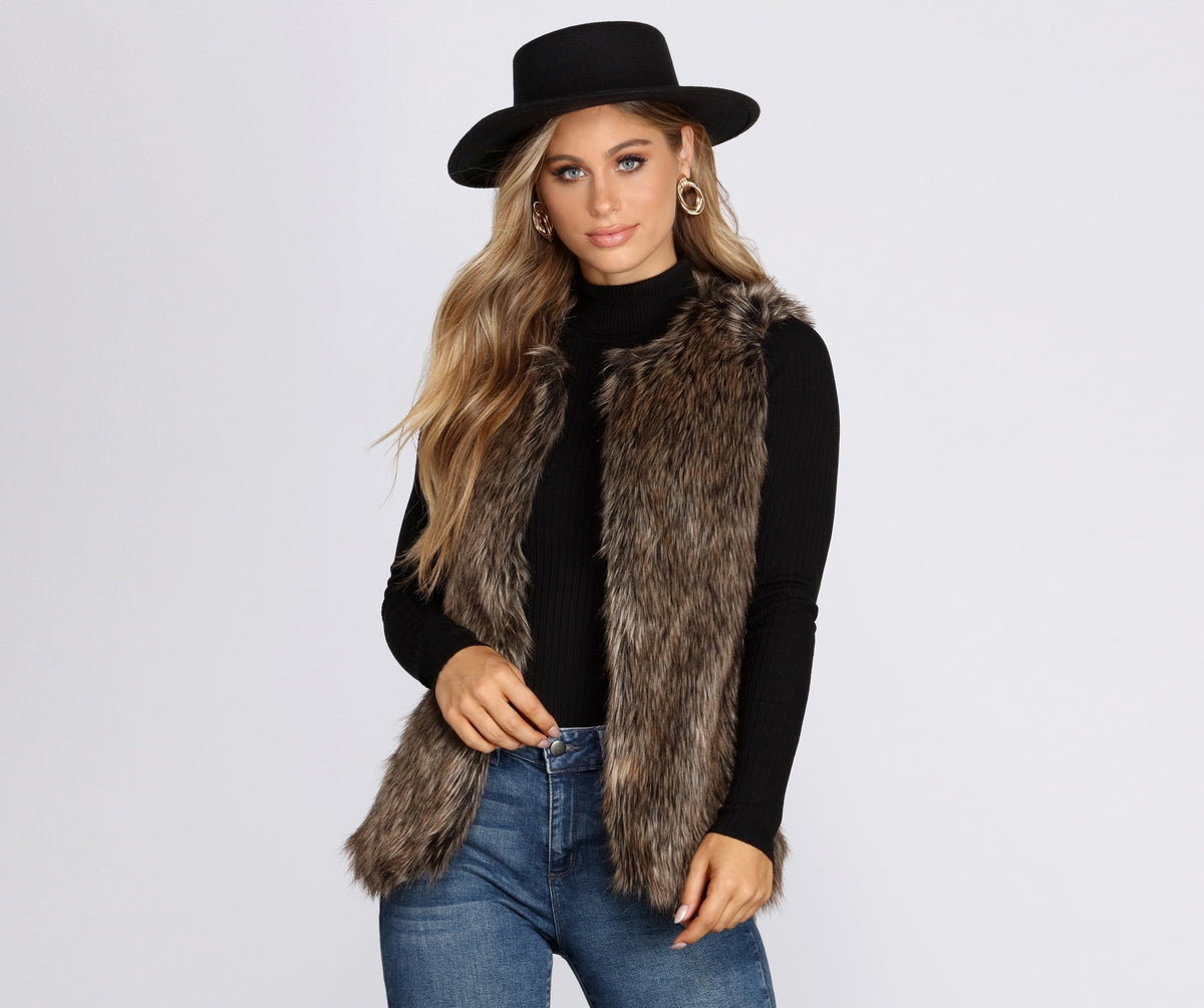 Faux-Ever Fabulous Vest