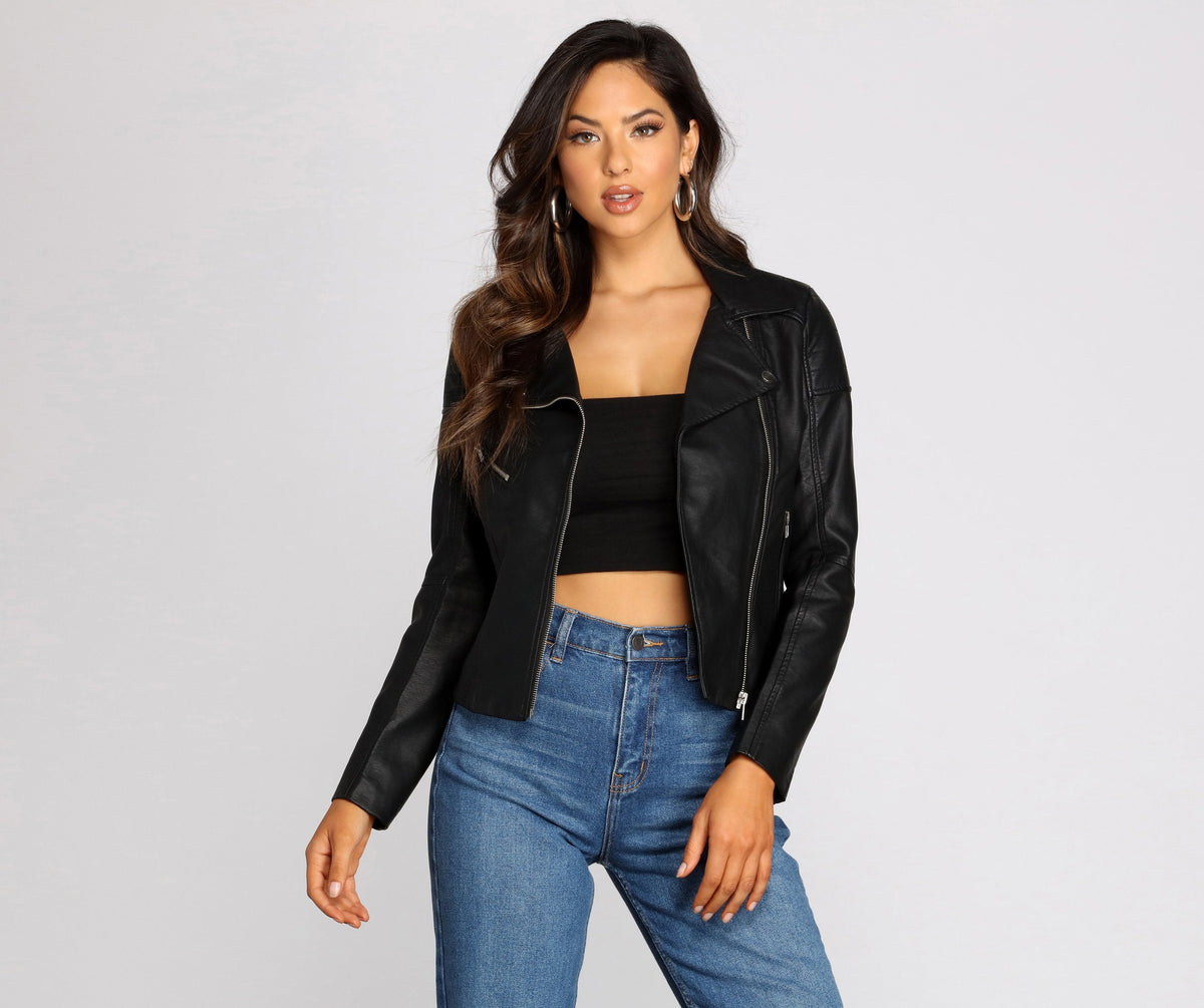 Envy Me Faux Leather Jacket