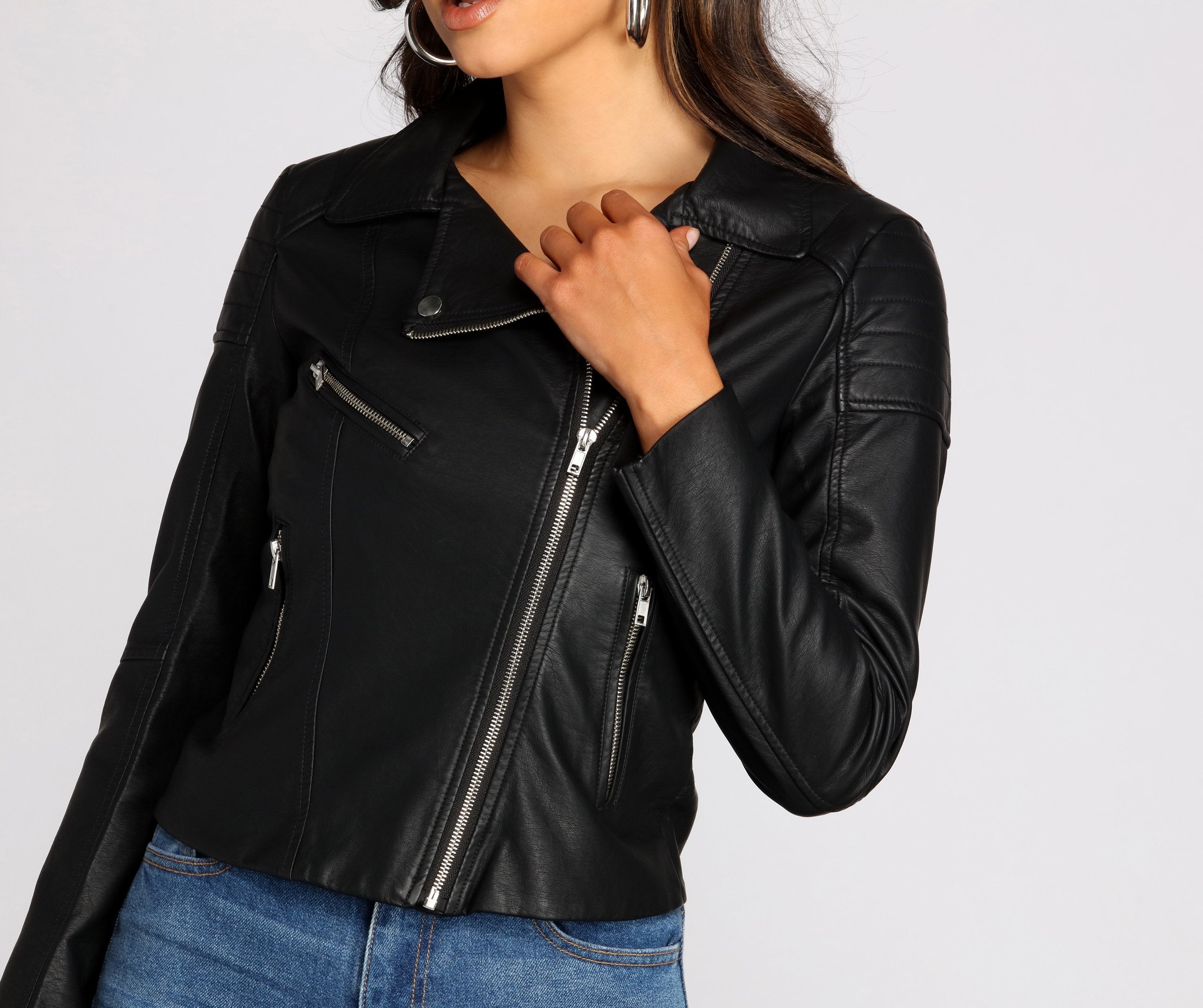 Envy Me Faux Leather Jacket