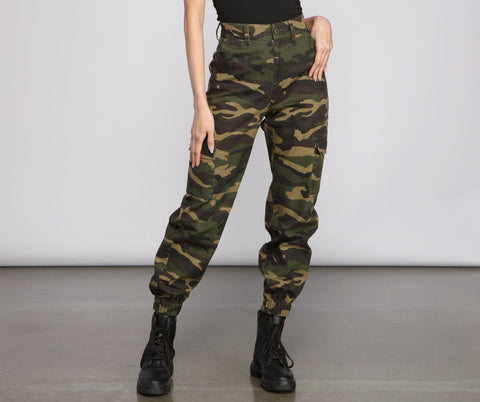 Pantalon de jogging cargo camouflage Undercover