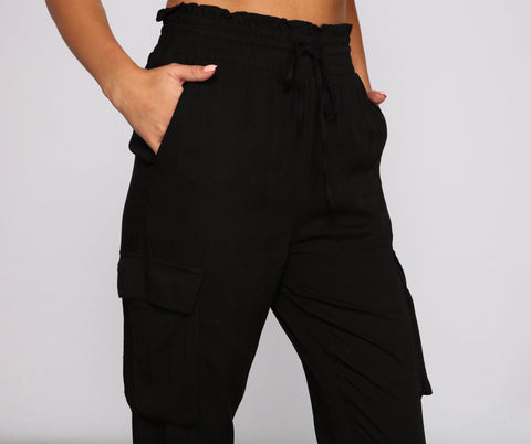 Pantalon de jogging cargo Trendy Moment